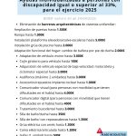 Ayudas discapacidad 2025