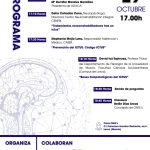 Cartel Jornadas por el Día Mundial del Ictus