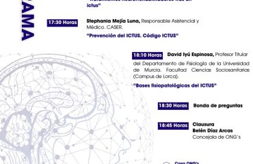Cartel Jornadas por el Día Mundial del Ictus