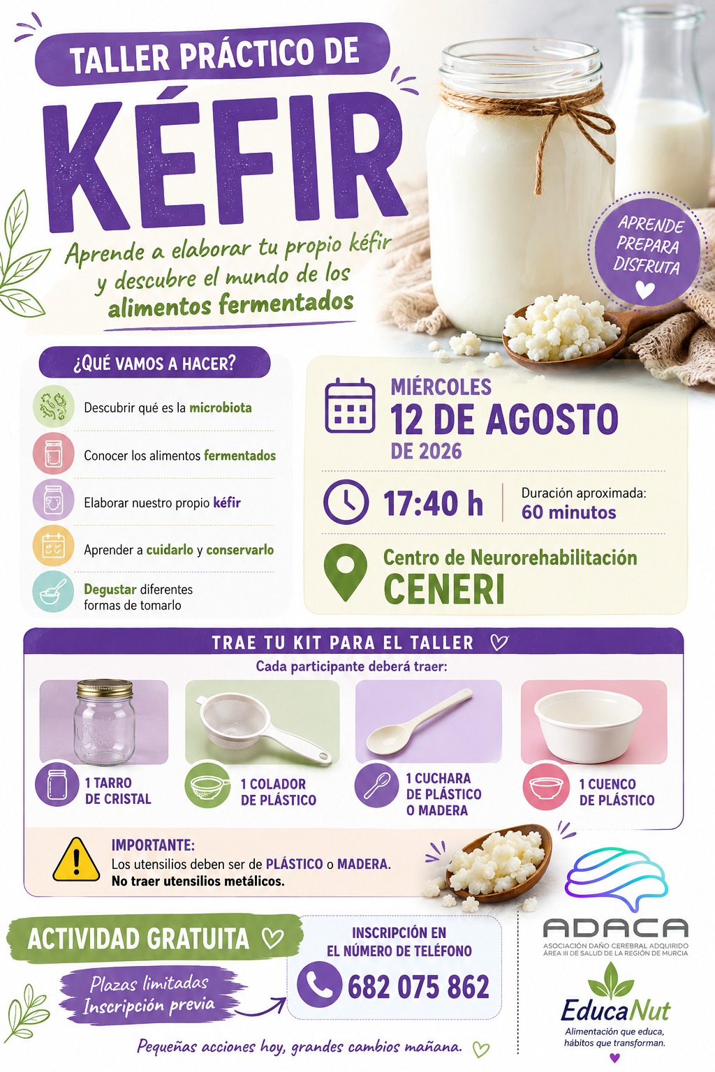taller de kefir